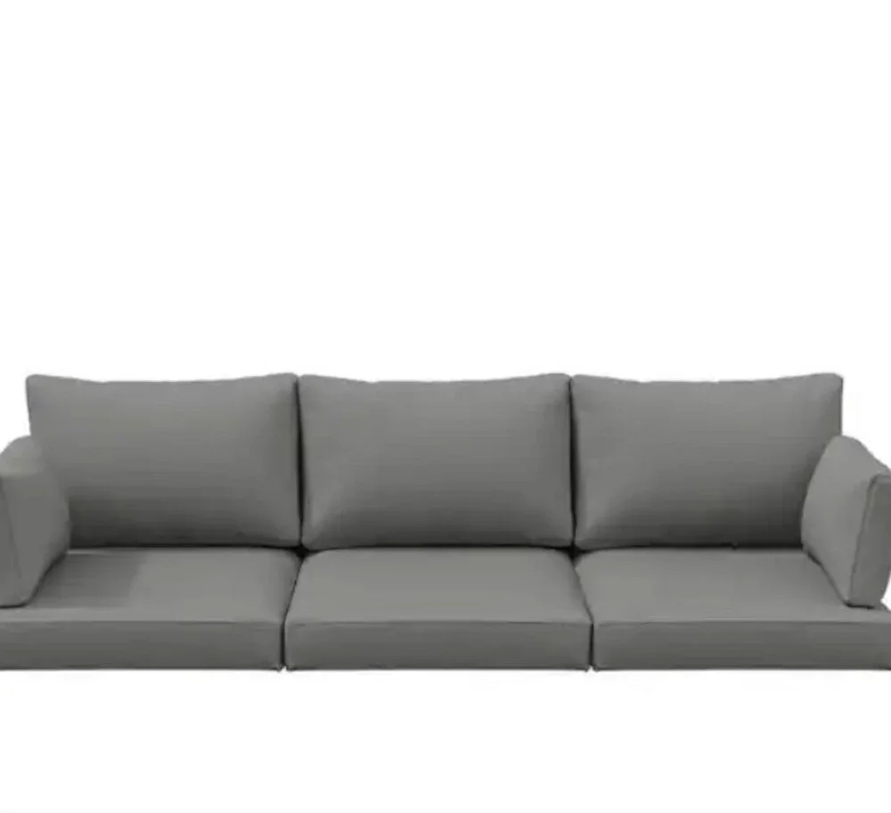 NWT 8-Piece Outdoor RattaPatio Cushion Cover, Replacement Slipcovers Grey